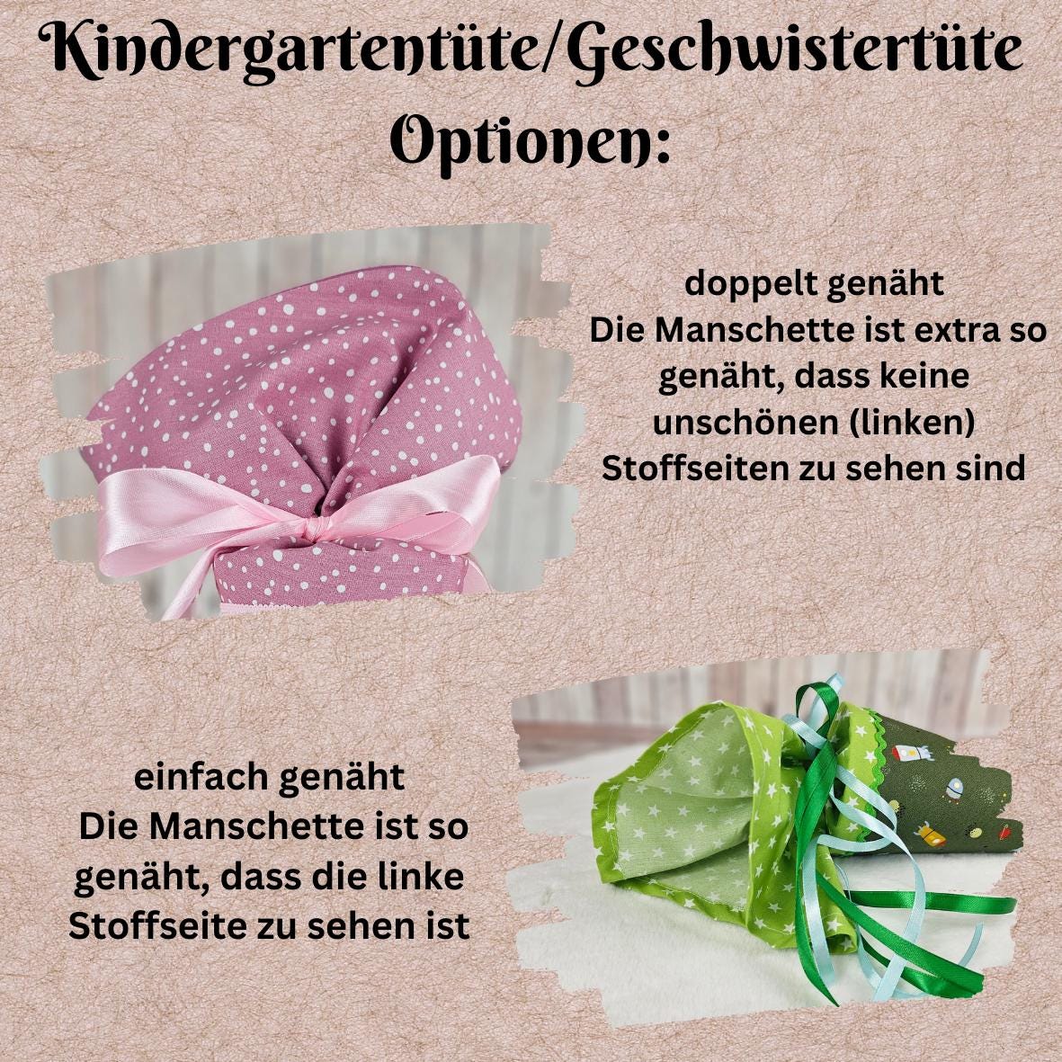 Kindergartentüte Baustelle personalisiert mit Namen, Stoff Kindergartentüte für Jungen, Zuckertüte Kindergarten, Bagger