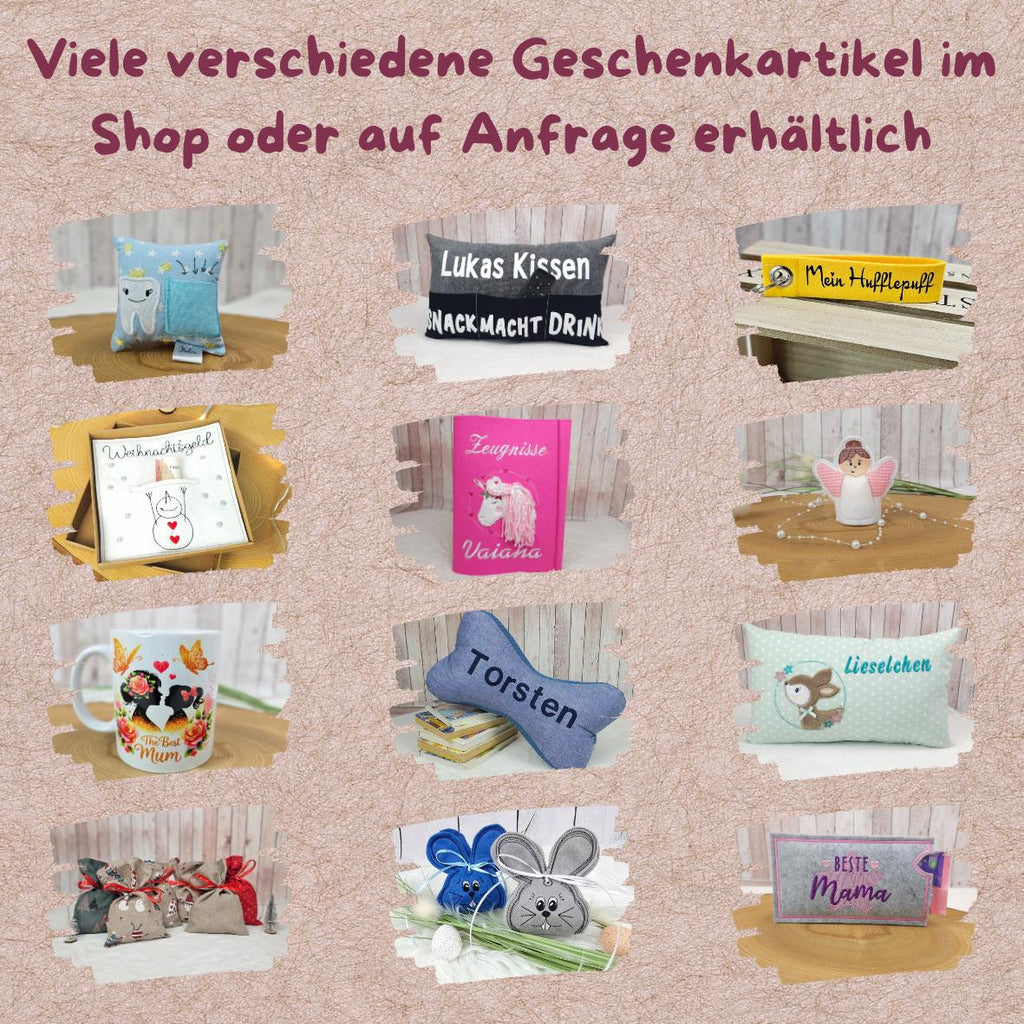 Zahnfeekissen, Zahnfee Kissen für Kinder, Zahnkissen mit Zahntasche, Zahnfee Geschenk, Milchzahn Kissen, handgemacht, Geschenk für Kinder