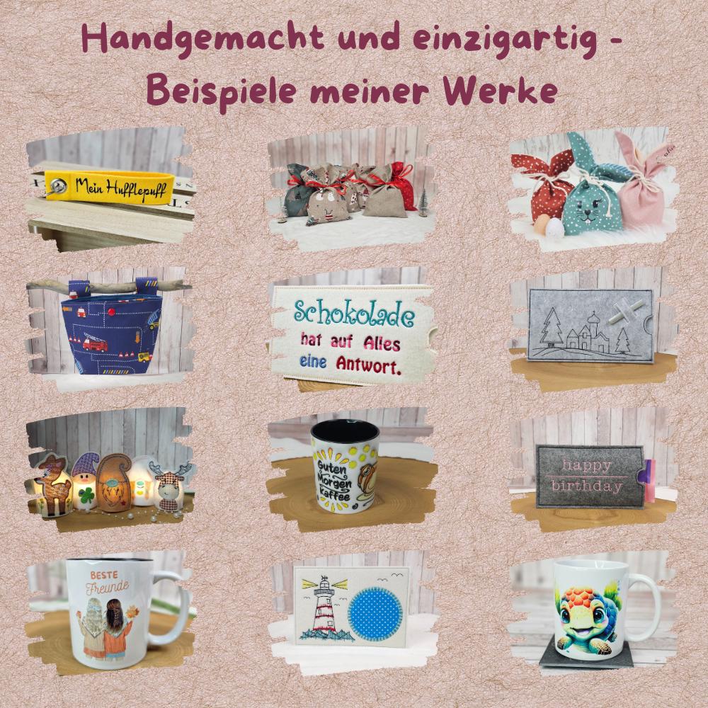 Kindergartentüte Pferd personalisiert, Stoff Kindergartentüte mit Namen, Kindergartenstart, Mädchen Geschenk Kindergarten