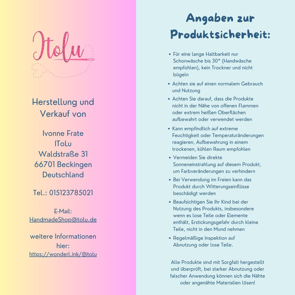 Schultüte Einhorn Mädchen personalisiert mit Name rosa Zuckertüte zur Einschulung Stoff Schultüte