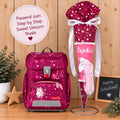 Schultüte passend zum Step by Step Sweet Unicorn Nuala, Einhorn Schultüte personalisiert, Stoff Zuckertüte Mädchen, Einschulung