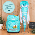 Schultüte passend zum Ergobag ReitBärtraum, Einhorn Schultüte personalisiert, Stoff Zuckertüte Mädchen, Einschulung