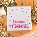 Wunscherfüller „Ein kleines Mitbringsel“, Geldgeschenk, Mitbringsel, kleine Aufmerksamkeit, Filzkarte, Geschenkidee