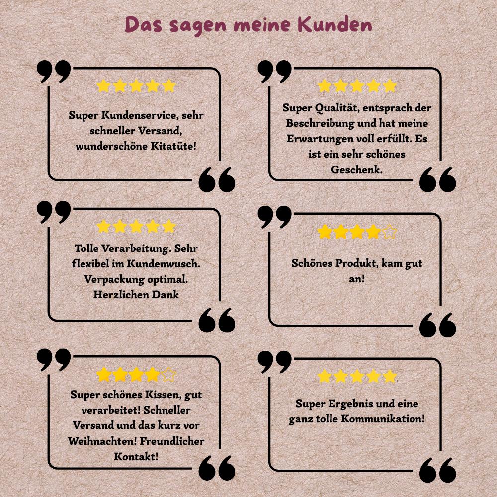 Personalisiertes Kissen mit Einstecktaschen, Aufbewahrungskissen, Namenskissen, individuelles Kissen