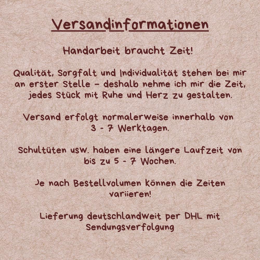 Personalisiertes Kissen mit Einstecktaschen, Aufbewahrungskissen, Namenskissen, individuelles Kissen