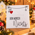 Wunscherfüller Weihnachten, Dein Wunsch nichts Geldgeschenk, Weihnachtsgeld, Geldgeschenkverpackung, Filzkarte, Weihnachtsgeschenk