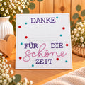 Dankekarte mit Geldfach, Geldgeschenk Danke, Geldgeschenk Verpackung, Geschenk zum Abschied, Dankeschön Geschenk, Geld schön verschenken