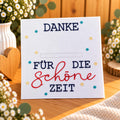 Dankekarte mit Geldfach, Geldgeschenk Danke, Geldgeschenk Verpackung, Geschenk zum Abschied, Dankeschön Geschenk, Geld schön verschenken