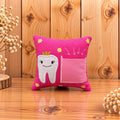 Zahnfeekissen, Zahnfee Kissen für Kinder, Zahnkissen mit Zahntasche, Zahnfee Geschenk, Milchzahn Kissen, handgemacht, Geschenk für Mädchen