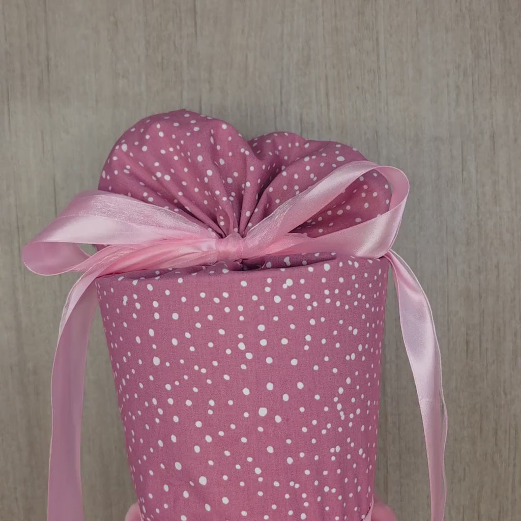 Schultüte Einhorn Mädchen personalisiert mit Name rosa Zuckertüte zur Einschulung Stoff Schultüte